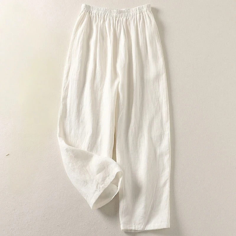ISMIRA | Pantalones de Lino Premium a Medida