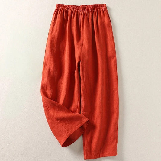 ISMIRA | Pantalones de Lino Premium a Medida