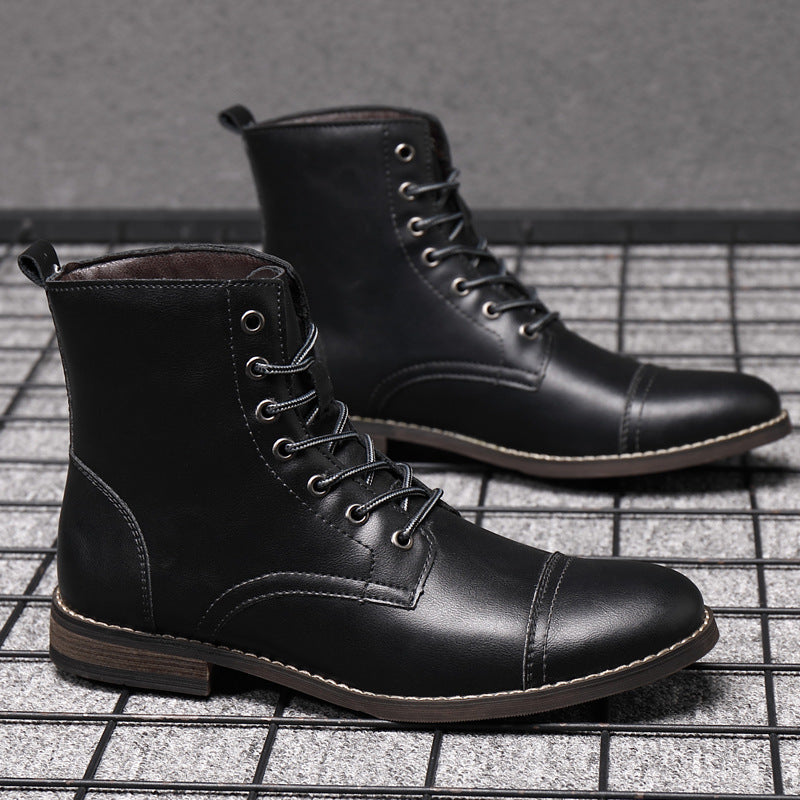 Claude | Botines de cuero auténtico