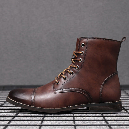 Claude | Botines de cuero auténtico