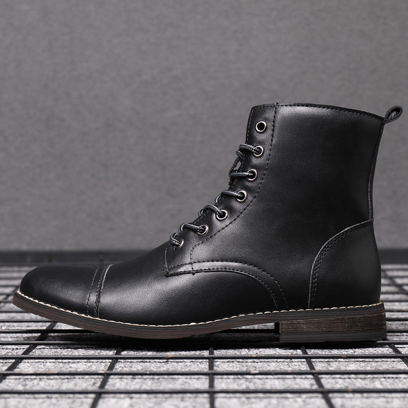 Claude | Botines de cuero auténtico