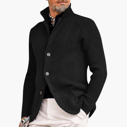 Jürgen | Elegante chaqueta de punto para hombre