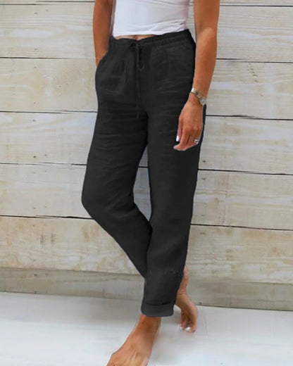 SUSAN - Pantalones ligeros y elásticos