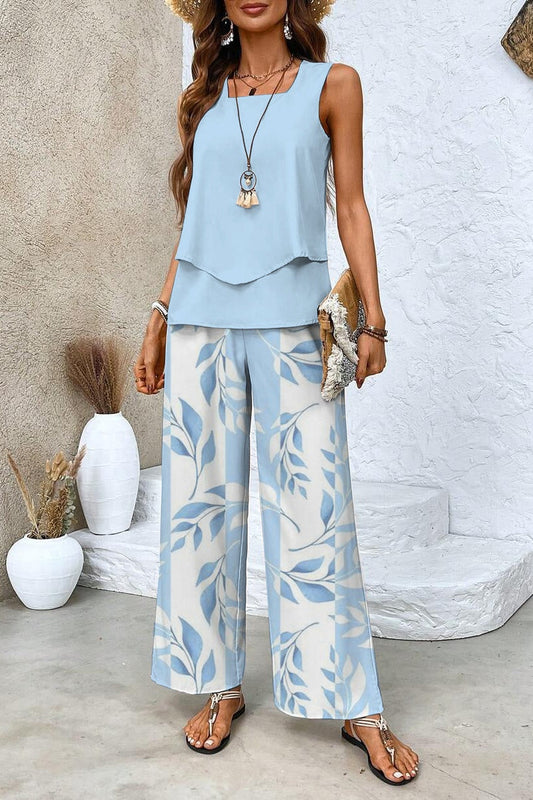 Espejismo Azul – Conjunto Elegante