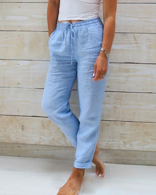 SUSAN - Pantalones ligeros y elásticos