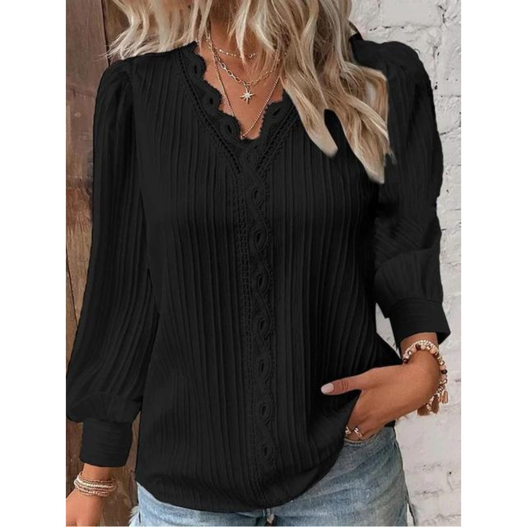 Camillia™ - Blusa Elegante con Plisado