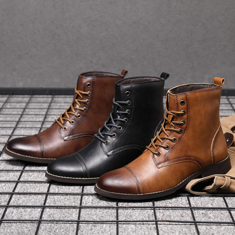Claude | Botines de cuero auténtico