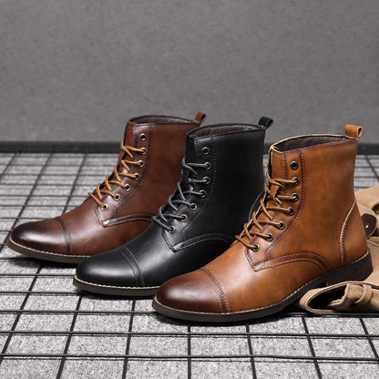 Claude | Botines de cuero auténtico