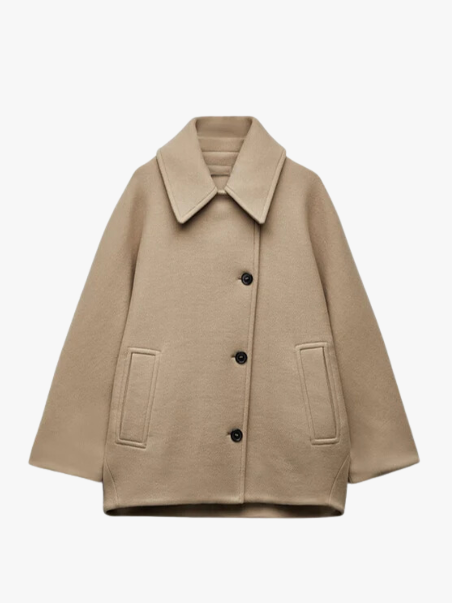 Noa™ - Abrigo de Lana Elegante y Cálido para Exterior