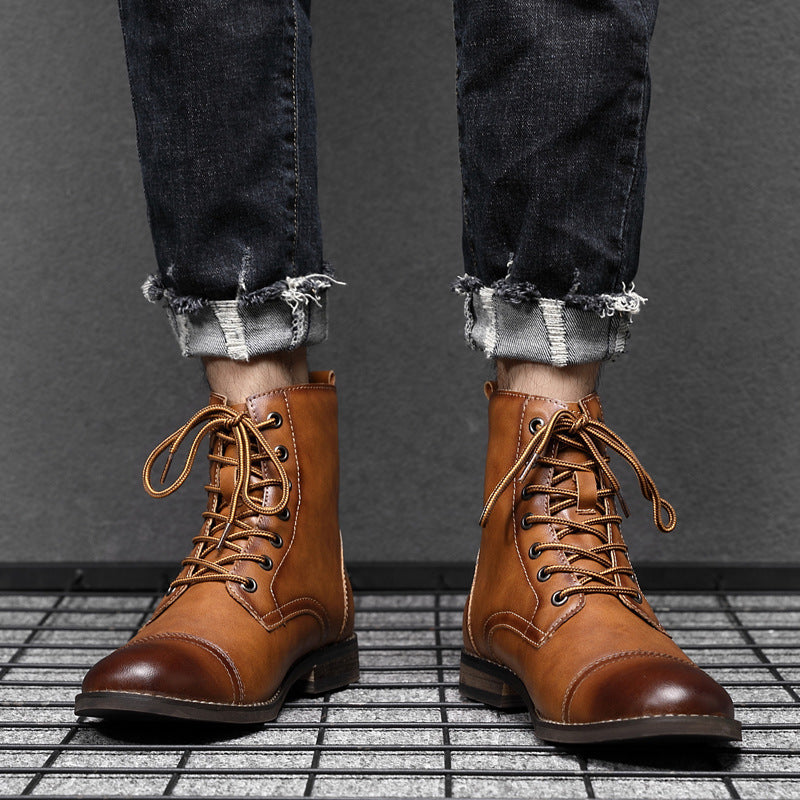 Claude | Botines de cuero auténtico
