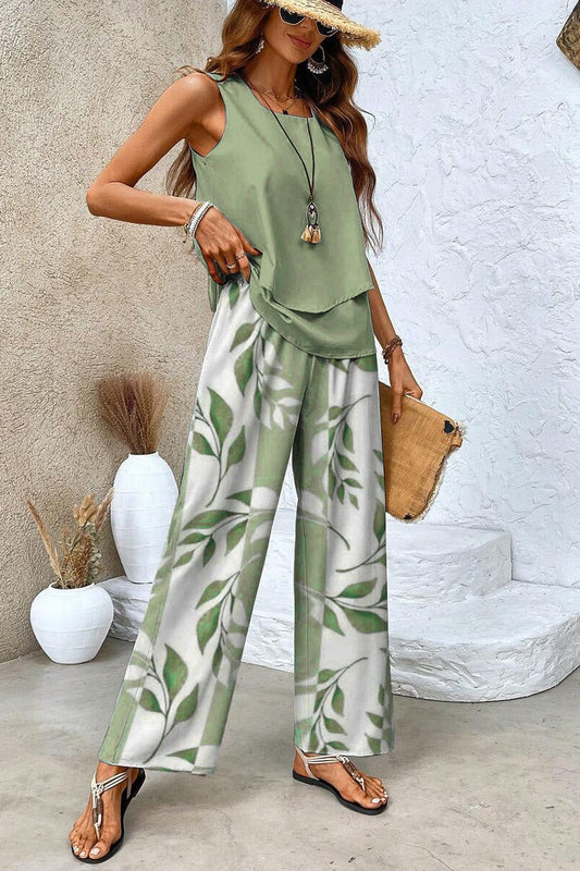Conjunto Elegante Olive Coast