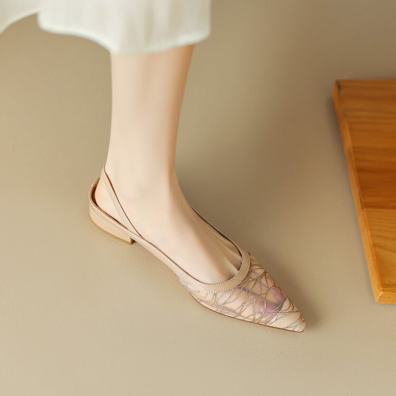 Bailarinas con brillo Kaela Slingback