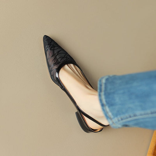 Bailarinas con brillo Kaela Slingback
