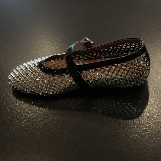 Zapatos Mary Janes Brillantes Liora