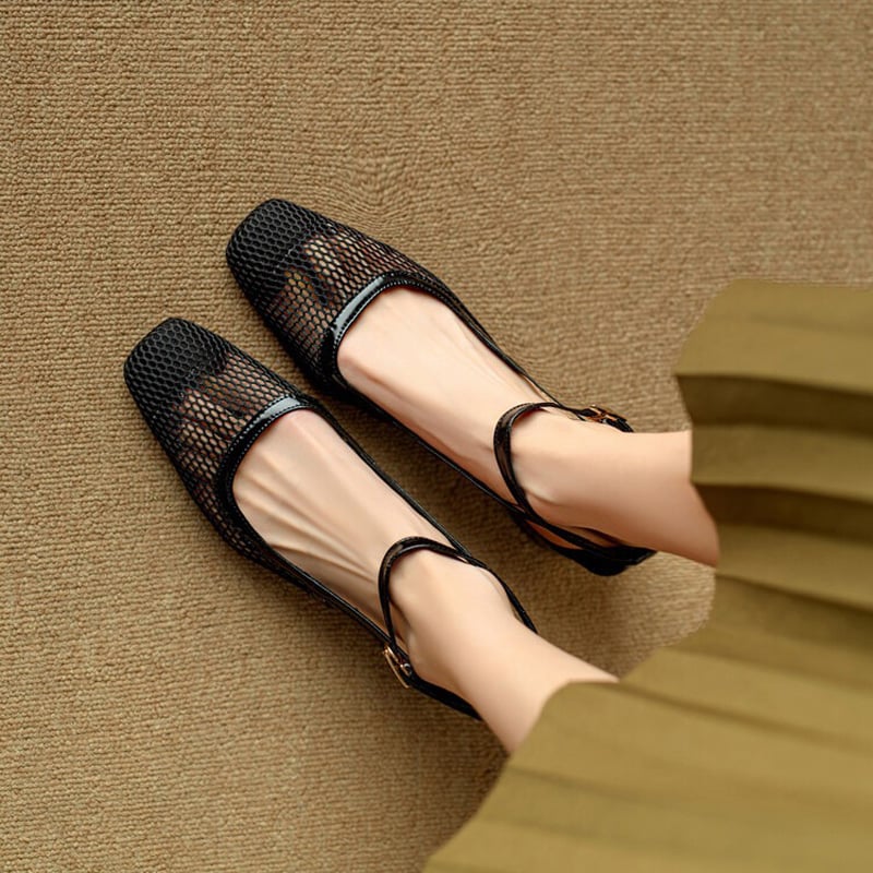 Tacones con bloque de malla Noelle™