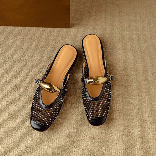 Mules con Hebilla Elira