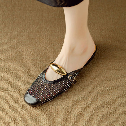 Mules con Hebilla Elira