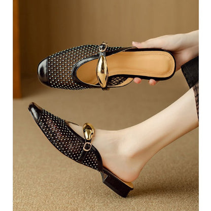 Mules con Hebilla Elira