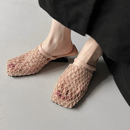 Mules de malla curva Jamil