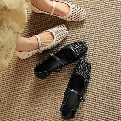 Zapatos de tacón con correas texturizadas Mara