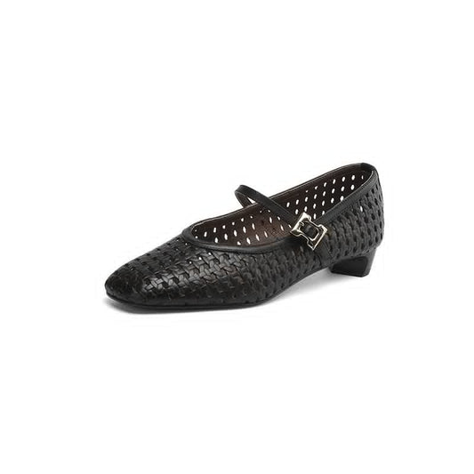 Flats con puntera cuadrada Miela