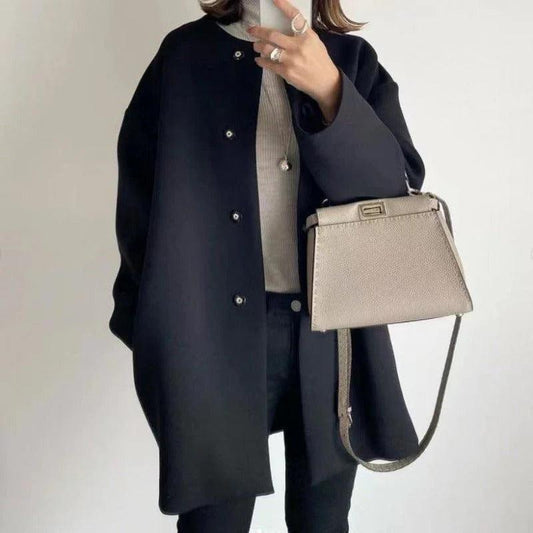 Zoey - Chaqueta de Lana Chic y Cómoda para Mujeres
