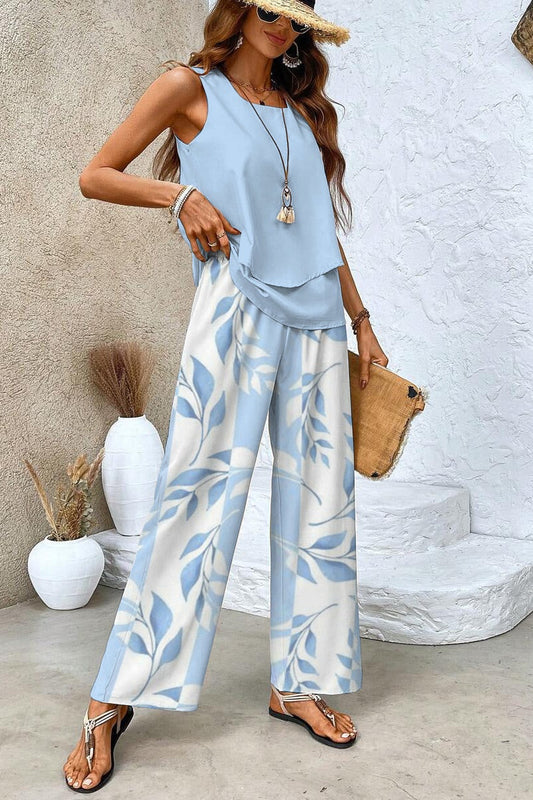 Espejismo Azul – Conjunto Elegante
