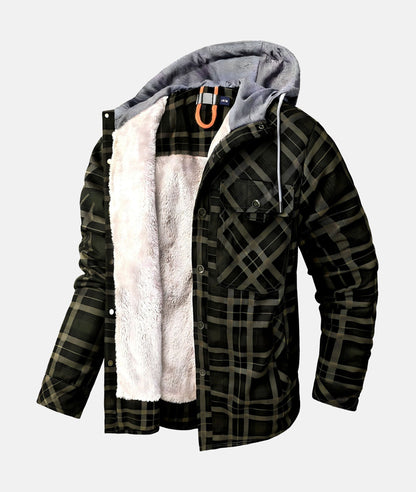 Jarren - Chaqueta de franela a cuadros
