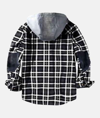 Jarren - Chaqueta de franela a cuadros