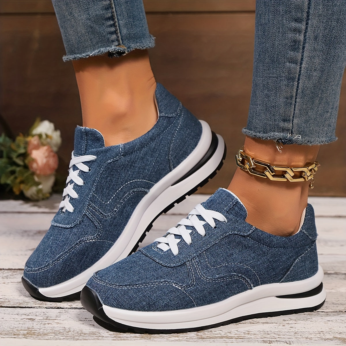 Luciel™ - Zapatillas de mezclilla clásicas