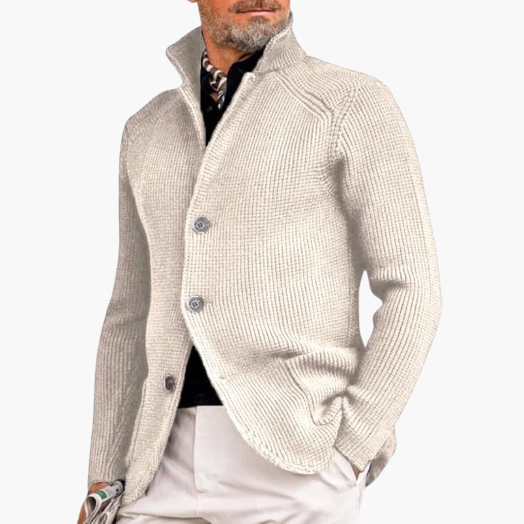 Jürgen | Elegante chaqueta de punto para hombre
