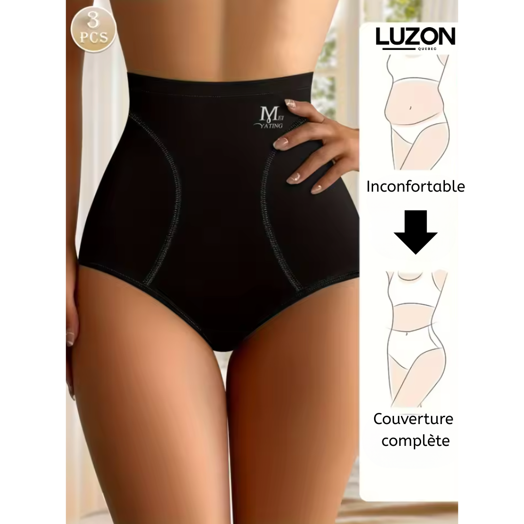 Línea | Pack de 5 braguitas correctoras talle alto