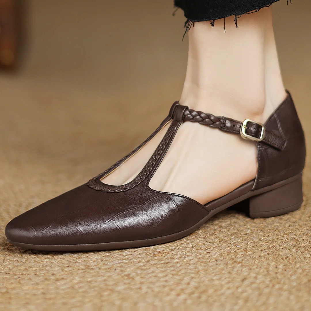 Mary Janes de cuero Kepa
