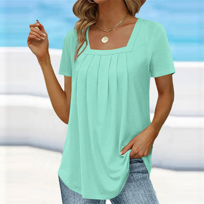 Mindy™ - Blusa Elegante Plisada