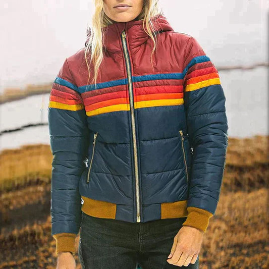 Evie™ - Parka retro de pelo para mujer
