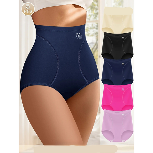 Línea | Pack de 5 braguitas correctoras talle alto