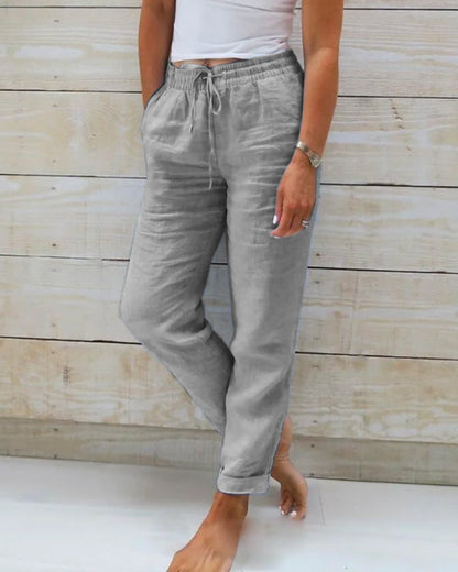 SUSAN - Pantalones ligeros y elásticos