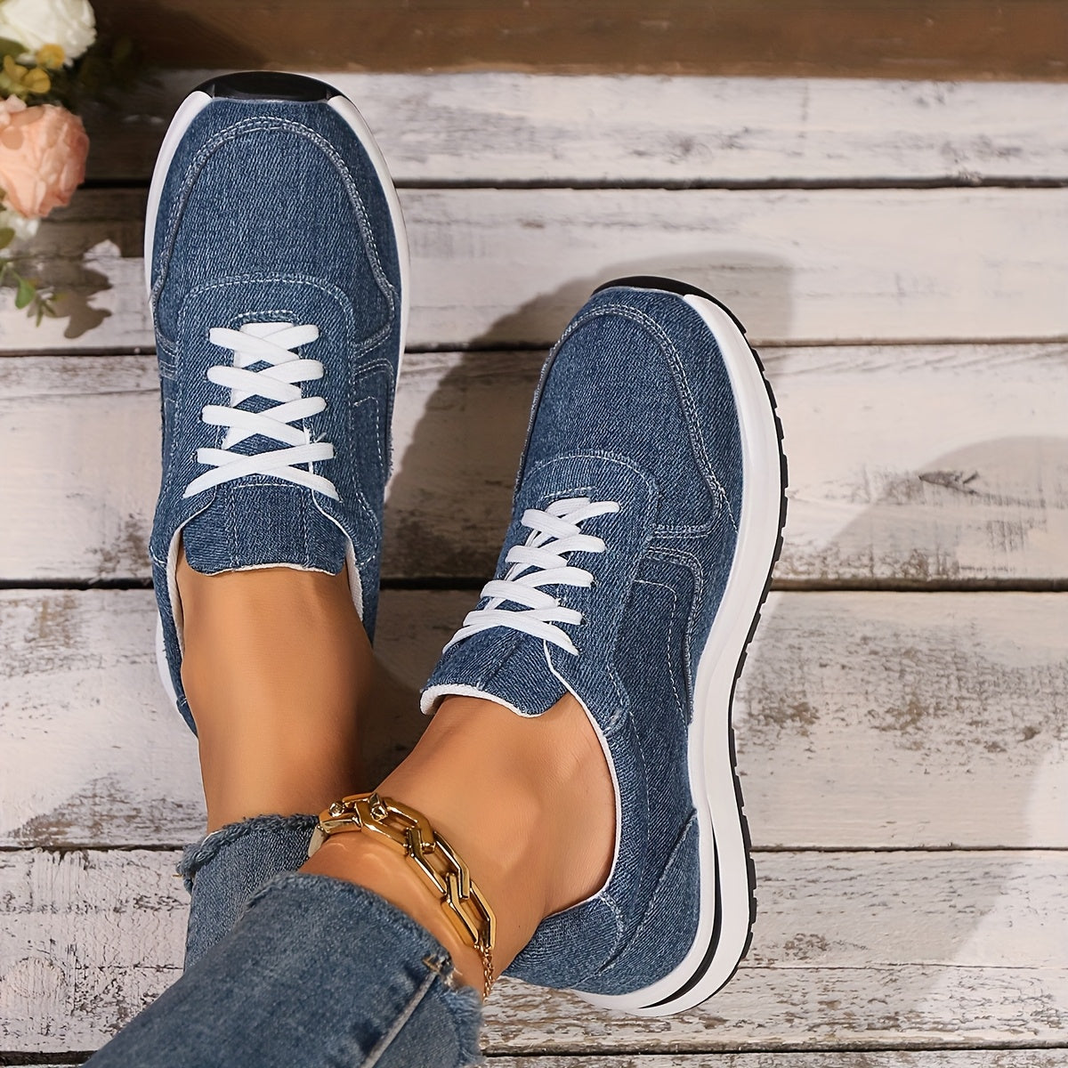 Luciel™ - Zapatillas de mezclilla clásicas