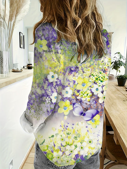 Mireya - Blusa de Floración Fantástica
