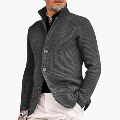 Jürgen | Elegante chaqueta de punto para hombre