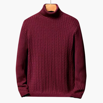 Eugen | Suéter de cuello alto suave y ligero