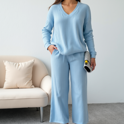 Eden | Conjunto de salón de punto suave para mujer | Relajado