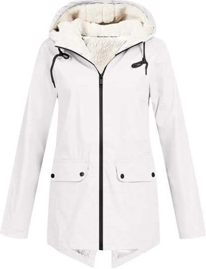 Chaqueta con capucha y cremallera de Zara™