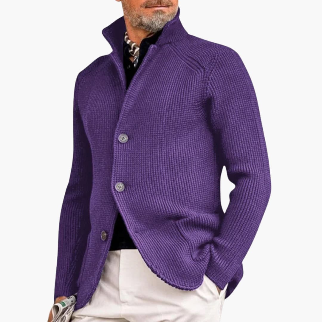 Jürgen | Elegante chaqueta de punto para hombre