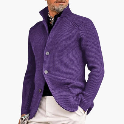 Jürgen | Elegante chaqueta de punto para hombre