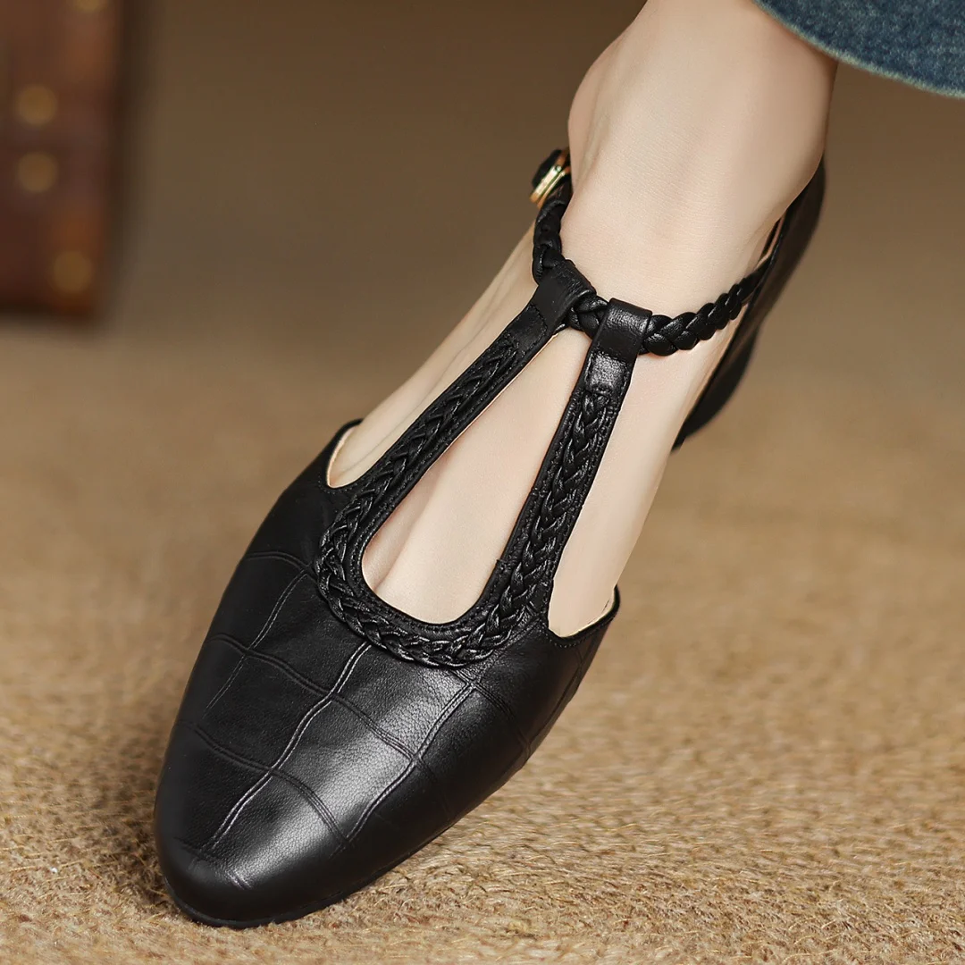 Mary Janes de cuero Kepa
