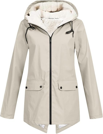 Chaqueta con capucha y cremallera de Zara™