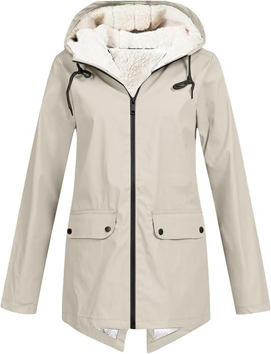 Chaqueta con capucha y cremallera de Zara™