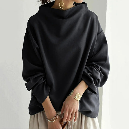 Aurora - Sudadera de corte suelto y estilo chic