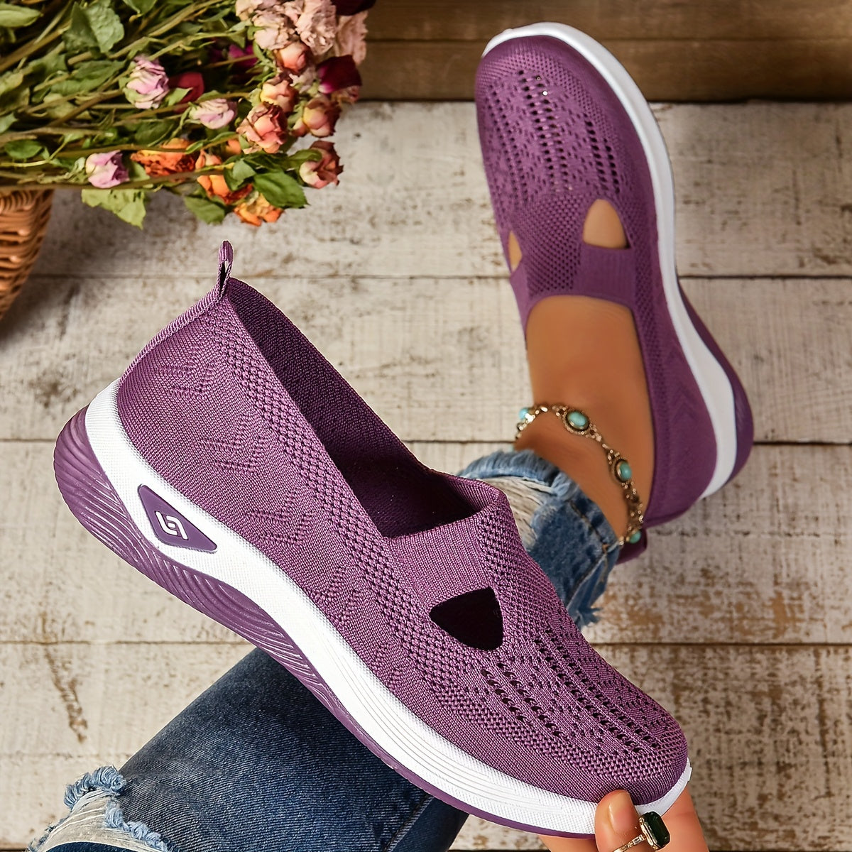 Carry™ - Zapatillas Casual de Ajuste Fácil